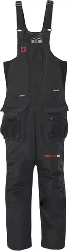 Striker ICE Fishing Men's Climate Bib Sureflote Black XXX Large