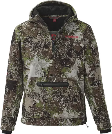 Striker Renegade Pullover, Water-Resistant Soft Shell Winter Jacket Camo XL