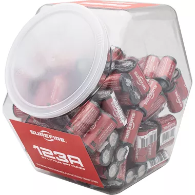 Surefire 123A Lithium Batteries 65 2-Pack Shrink-Wrapped