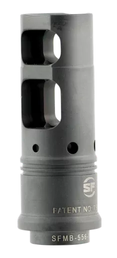 SureFire SFMB-338-3/4-24 Muzzle Brake 0.338 Caliber 3/4"-24 Thread Black