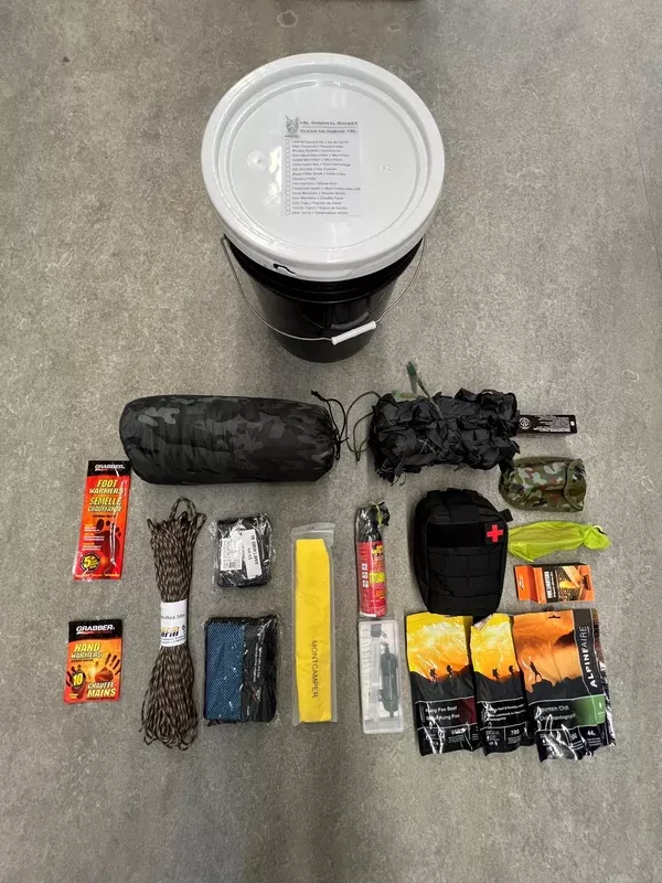 Survival Bucket kits 18L