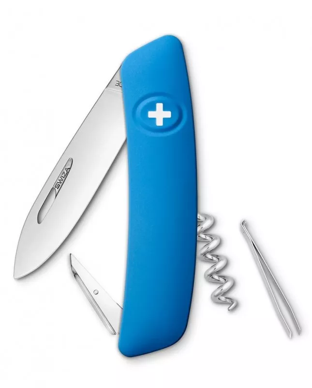 Swiss pocket knife Swiza D01 blue
