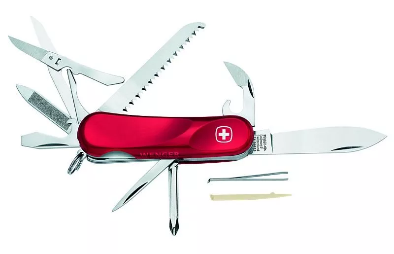 Swiss pocket knife Wenger Evolution 18 red