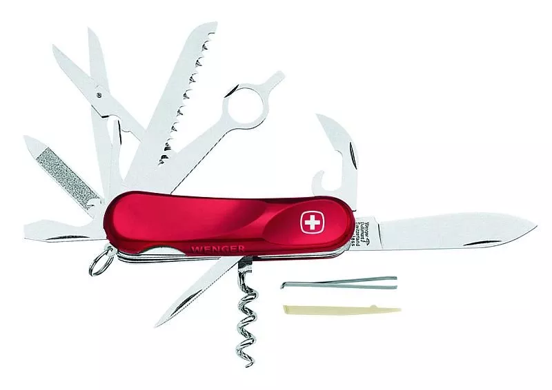 Swiss pocket knife Wenger Evolution 23 red