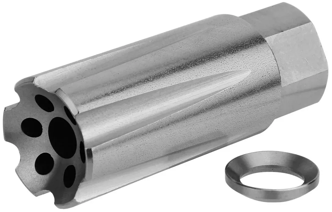 TacFire MZ1020SS Linear 223 Rem,5.56x45mm NATO Compensator 1/2″-28 tpi Stainless Steel