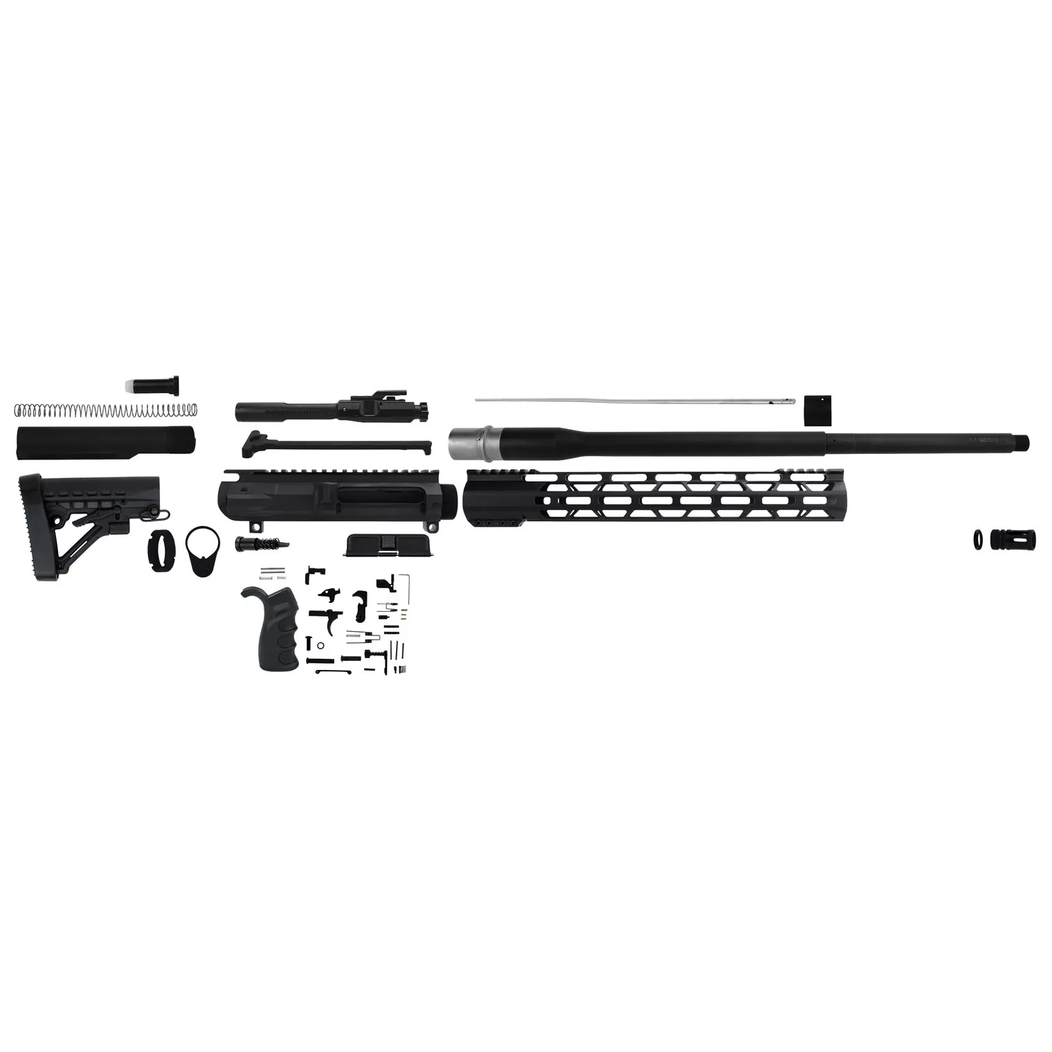 TacFire SSRK65CRDLPK20BN AR Build Kit Sports South Exclusive 6.5 Creedmoor AR-Platform Black Nitride 5/8”x24