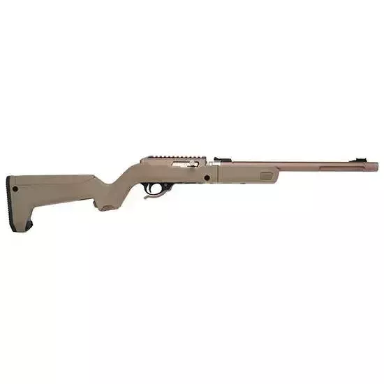 Tactical Solutions X-Ring Takedown VR 22 LR 10+1 16.50″ Flat Dark Earth Fixed Magpul Backpacker Stock Quicksand Right Hand