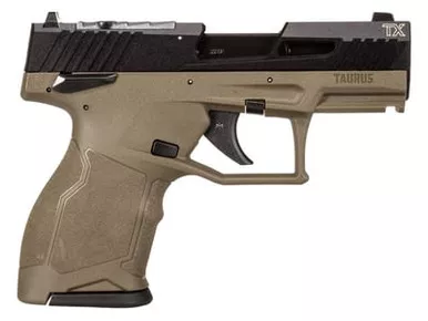 Taurus 1-TX22131O TX22C Compact 22 LR 13+1 3.60" BBL Threaded Optic Ready