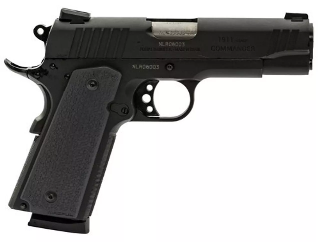 Taurus 1911 Commander, 45 ACP, 4.25″ Barrel, 8rd, Gray Magpul MOE Grips, Gray Frame
