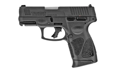 Taurus 1G3C4031 G3C Compact Frame 40 S&W 10+1 3.26″ Matte Stainless Steel Barrel, Matte Black Tenifer Serrated Steel Slide, Black Polymer Frame w/Picatinny Rai,l Black Polymer Grip, Right Hand