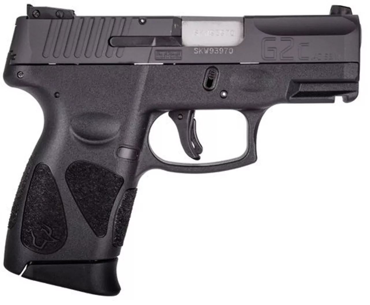 Taurus G2C, Compact, 40S&W, 3.2″ Barrel, Polymer Frame, Black, 10Rd, 2 Magazines