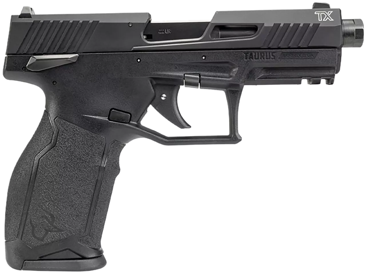 Taurus TX22 Gen 2 22 LR, 4.6″ Threaded Barrel, Black Polymer, 22rd