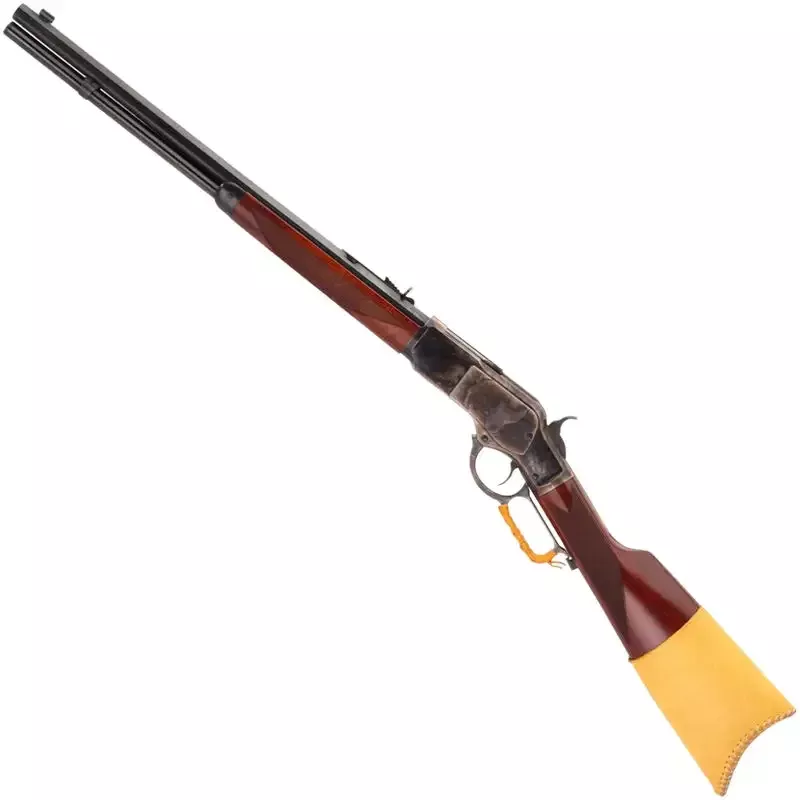Taylors and Company 2052COM 1873 Comanchero 357 Mag 10+1 18″ Straight Walnut Stock Color Case Hardened Right Hand