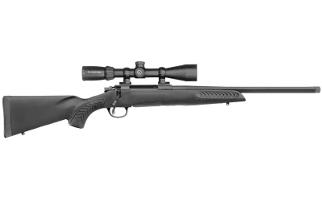 Thompson Center Compass II Compact Scoped 243 Winchester, 16.5″ Threaded Barrel, Black, Synthetic Stock, 5rd