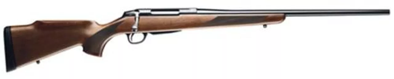 Tikka T3 Forest .222 Remington 22 Barrel Blue Finish No Sights Walnut Stock 4rd