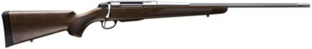 Tikka T3X Hunter .243 Winchester 22.4″ Fluted Barrel Stainless Steel Finish Wood Stock 3rd