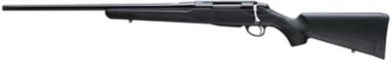 Tikka T3X Lite 300 Win Mag 24.3″ Barrel Stainless Steel Finish Black Synthetic Stock 3rd Left Handed