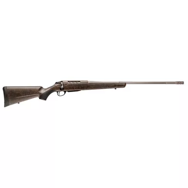 Tikka T3x Lite Roughtech Bolt Action Rifle 300 Winchester Magnum 24.3" Fluted Stainless Threaded Barrel Stainless Frame Black Spiderweb Field Stock