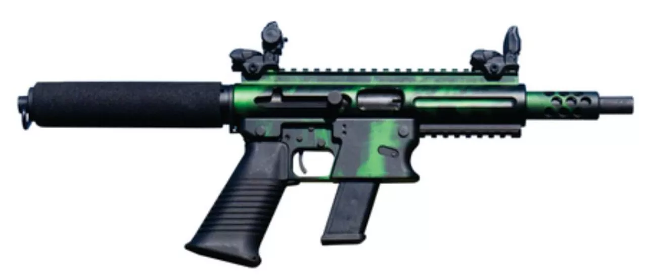 TNW Aero Survival Pistol 45 ACP 6.5″ Barrel Tiger Green 13rd