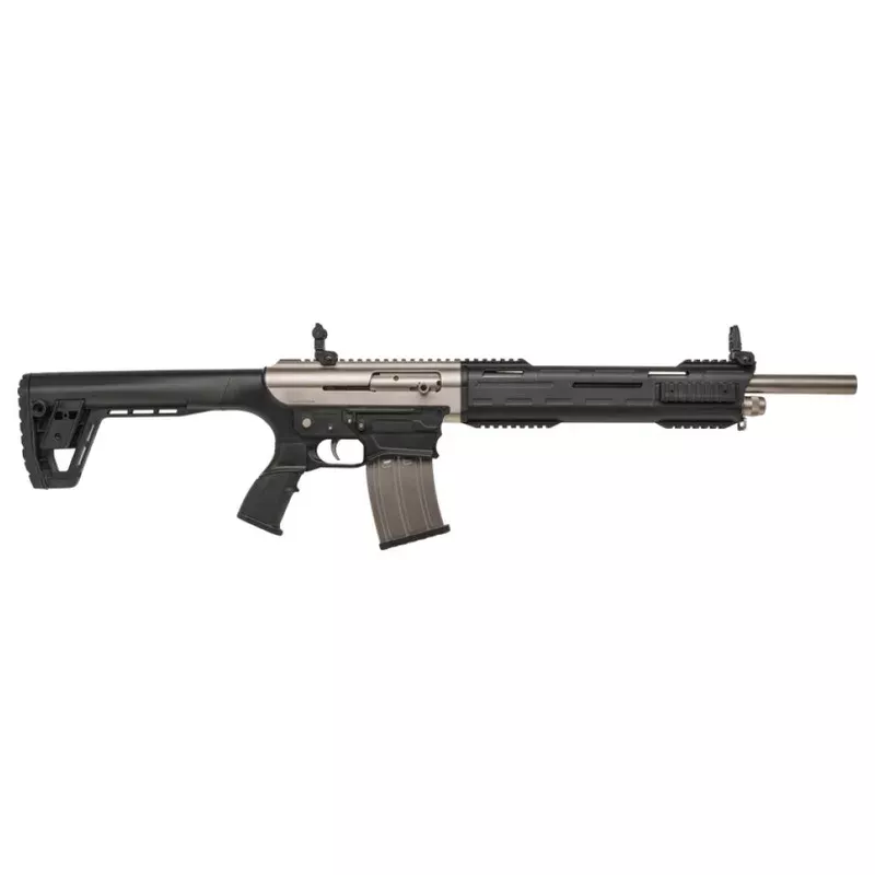 TOKAREV TAR 12P AR 12 12GA 3″, 18.5″ 5RD BLACK NICKEL