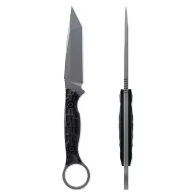 Toor Serpent T Fixed Blade Knife 4" Plain Edge