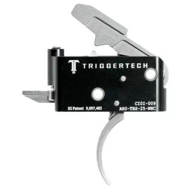 TriggerTech Adaptable AR Primary Trigger, Curved / 2 Stage