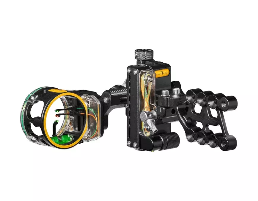 Trophy Ridge React Trio Pro Bow Sight, Black, Right, .019