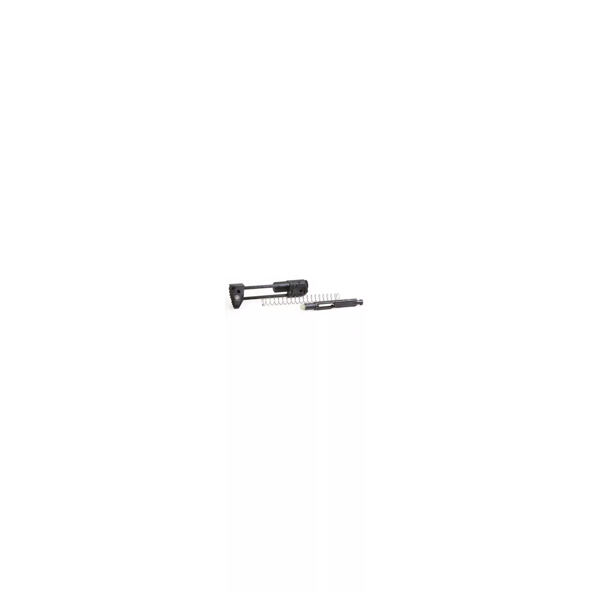Troy Ind SBUTPDWF0BT M7A1 PDW AR-15/M16/M4 Aluminum/Steel/Polymer Black