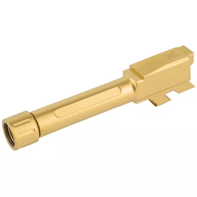 True Precision Barrel Glock 43 9mm Luger Gold Threaded