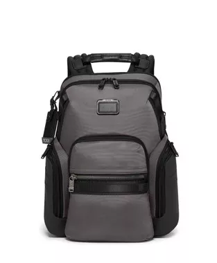 Tumi Alpha Bravo Navigation Charcoal Backpack