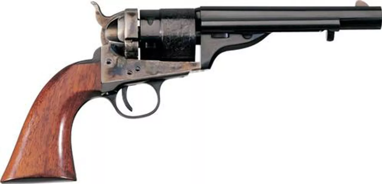 Uberti 1860 Army Revolver, .38 Special, 7.5″, Walnut Grips, Blued