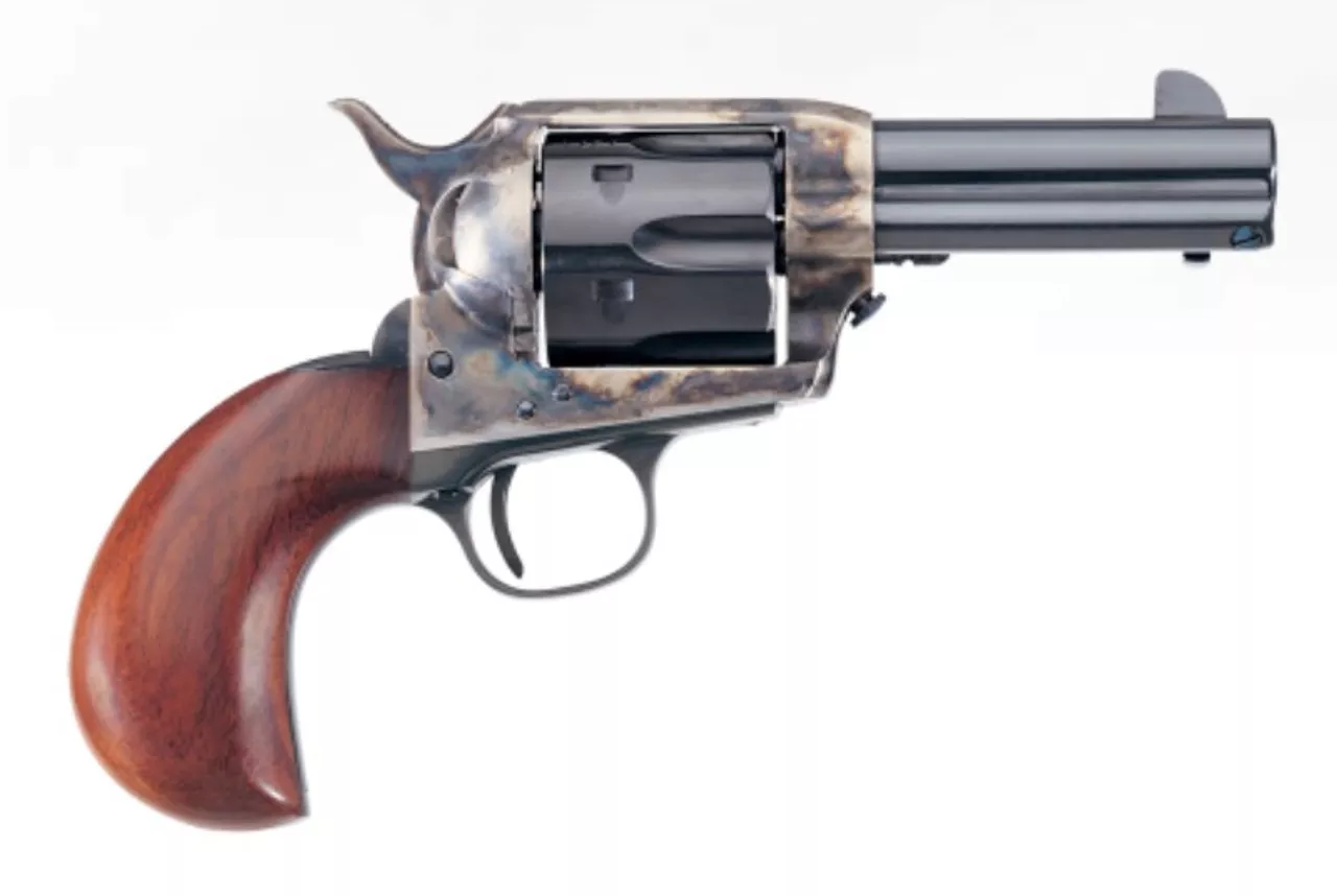 Uberti 1873 Cattleman Birdhead .45 Colt, 4.75″ Barrel, Case-Hardened, Walnut, 6rd