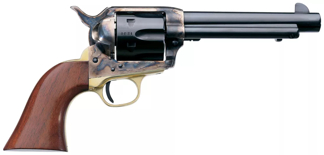 Uberti 1873 Cattleman II 45 Long Colt Brass Revolver 5.5″ Barrel