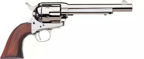 Uberti 1873 Cattleman Nickel 45 Long Colt Revolver 5.5″ Barrel