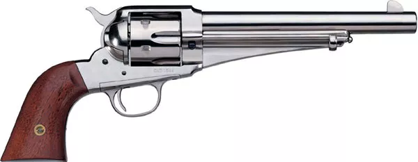 Uberti 1875 Army Outlaw Nickel 45 Long Colt Revolver 7.5″ Barrel