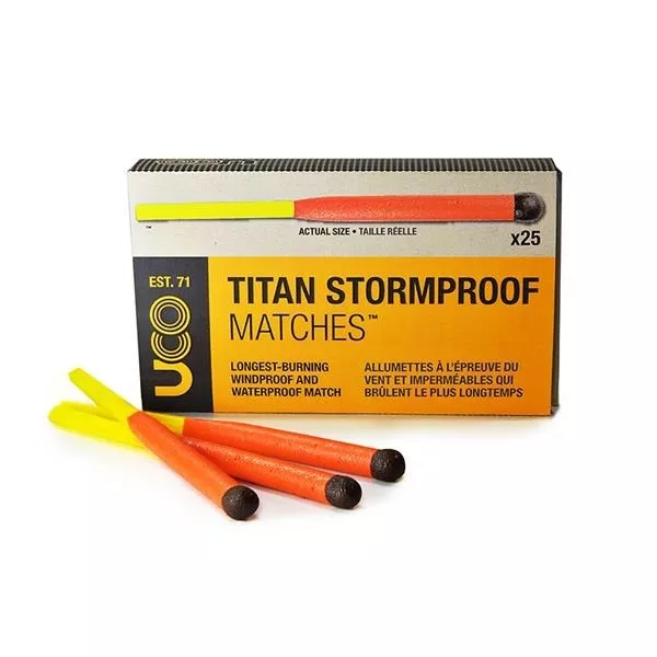 UCO GEAR TITAN STORMPROOF MATCHES 25ct
