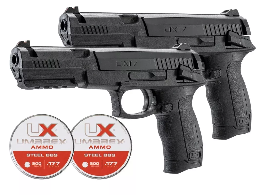 Umarex DX17 BB Pistol 2 Pk with 400 BB's