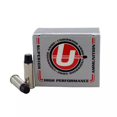 Underwood Ammo .44 Remington Magnum Ammo 255 Grain SWC Box of 20