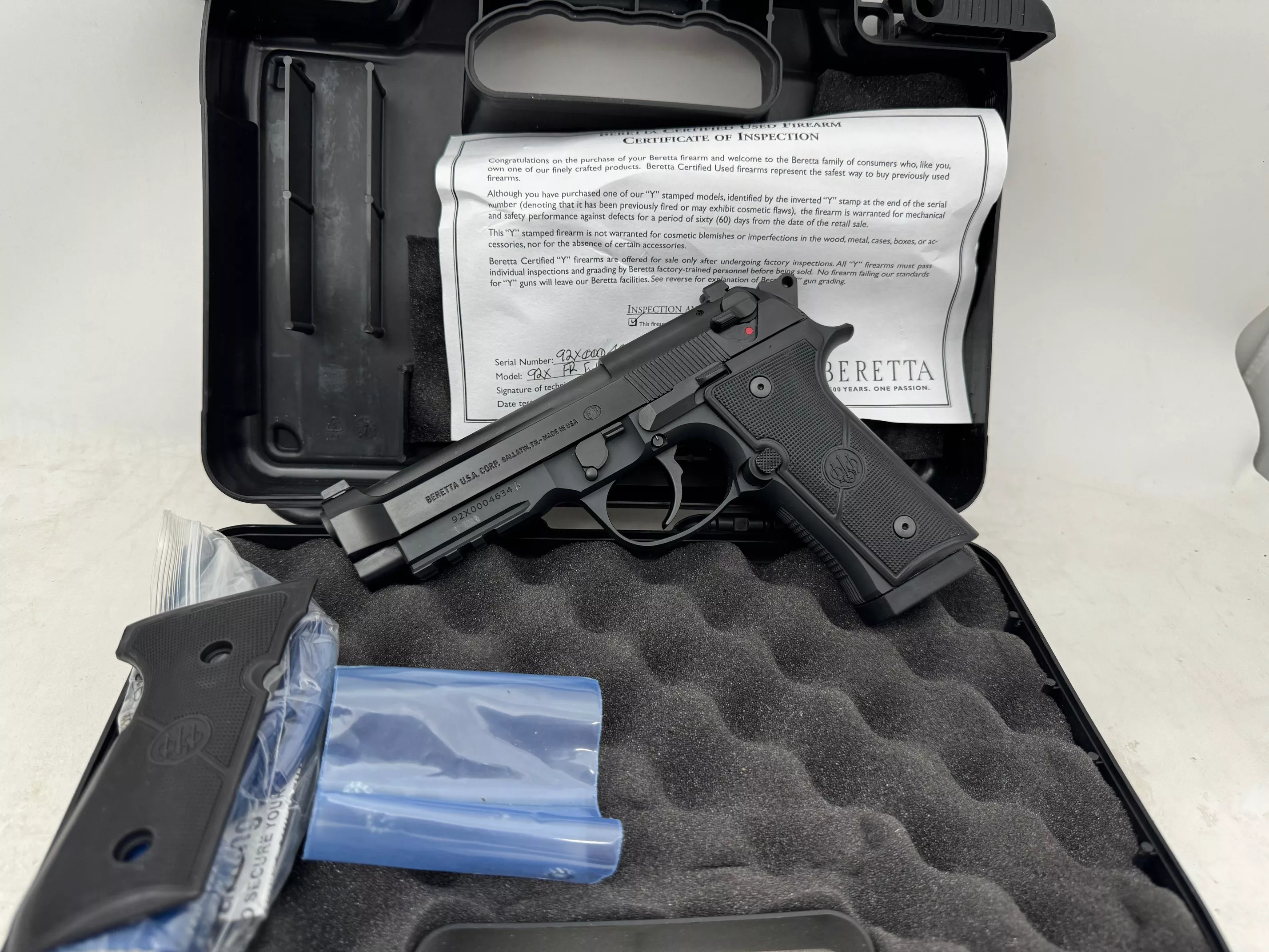 Used Beretta 92X 9mm Full Size J92FR921