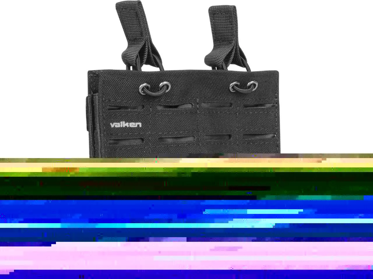 Valken Multi Rifle Double Mag Pouch LC, Black