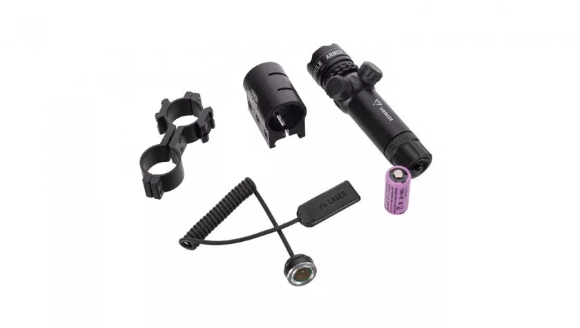 Venox Force Red Laser Sight with Remote Pressure Switch