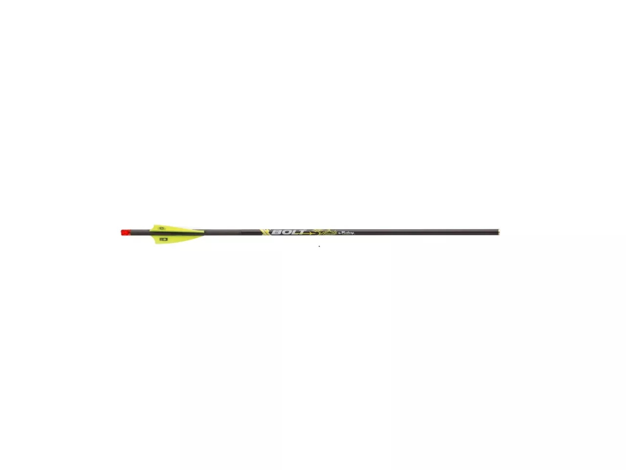 Victory XBolt Fletched, Black, 6 count