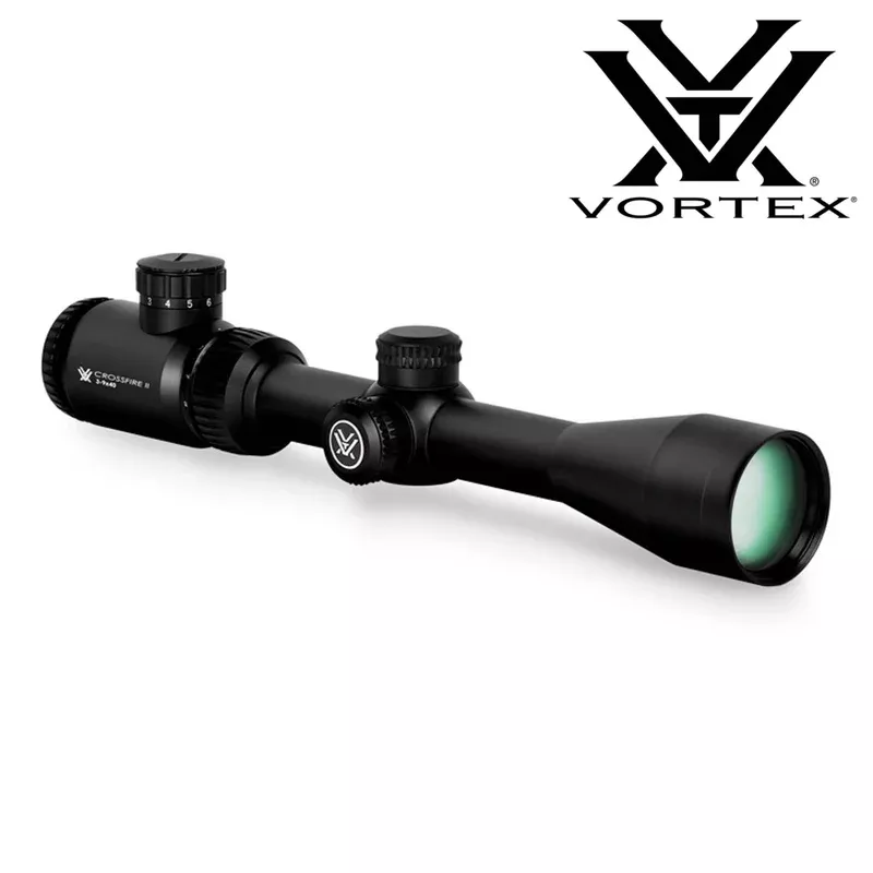 Vortex Crossfire II 3-9×40 Riflescope, V-Brite Illuminated MOA Reticle