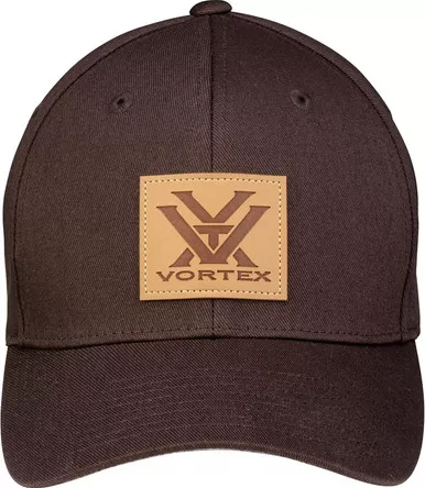 Vortex Optics Barneveld 608 Flexfit Cap Dark Brown Polyester Blend S/M