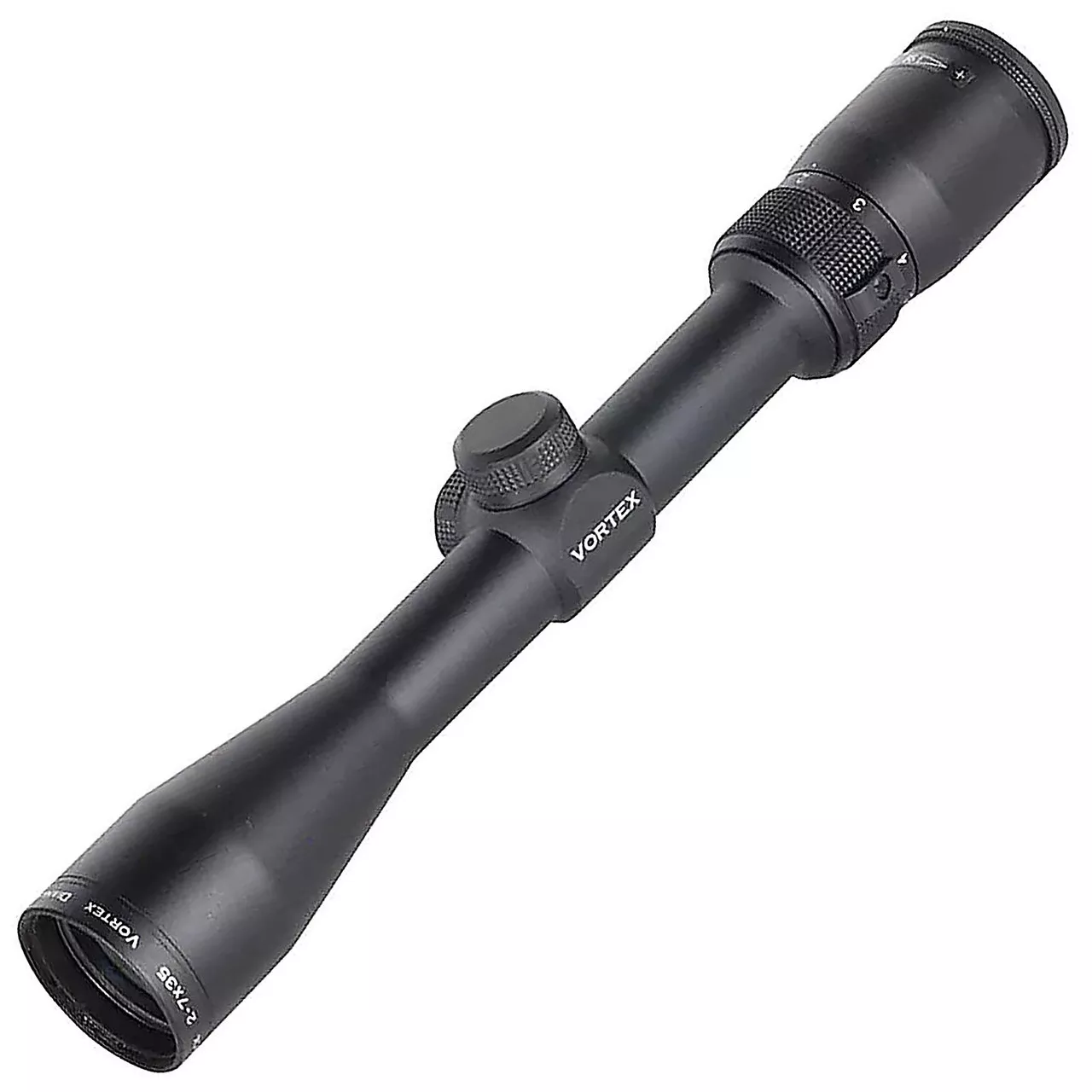 Vortex Optics Diamondback Rimfire Rifle Scope 2-7x 35mm V-Plex Reticle Matte