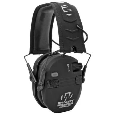 Walker's Razor Electronic Ear Muffs Black with Bluetooth