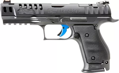 Walther Arms 2846942 PPQ Q5 Match 9mm Luger 5″ 15+1 Black Black Ported Steel Slide Black Wraparound Ergonomic Grip