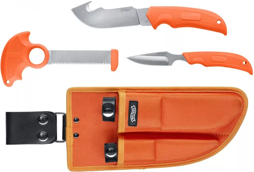 Walther Hunting Knife Set orange