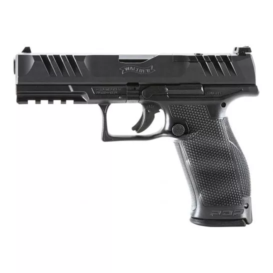 Walther PDP 4.5″ Full Size Optic Ready 9mm Pistol, Black – 2842475