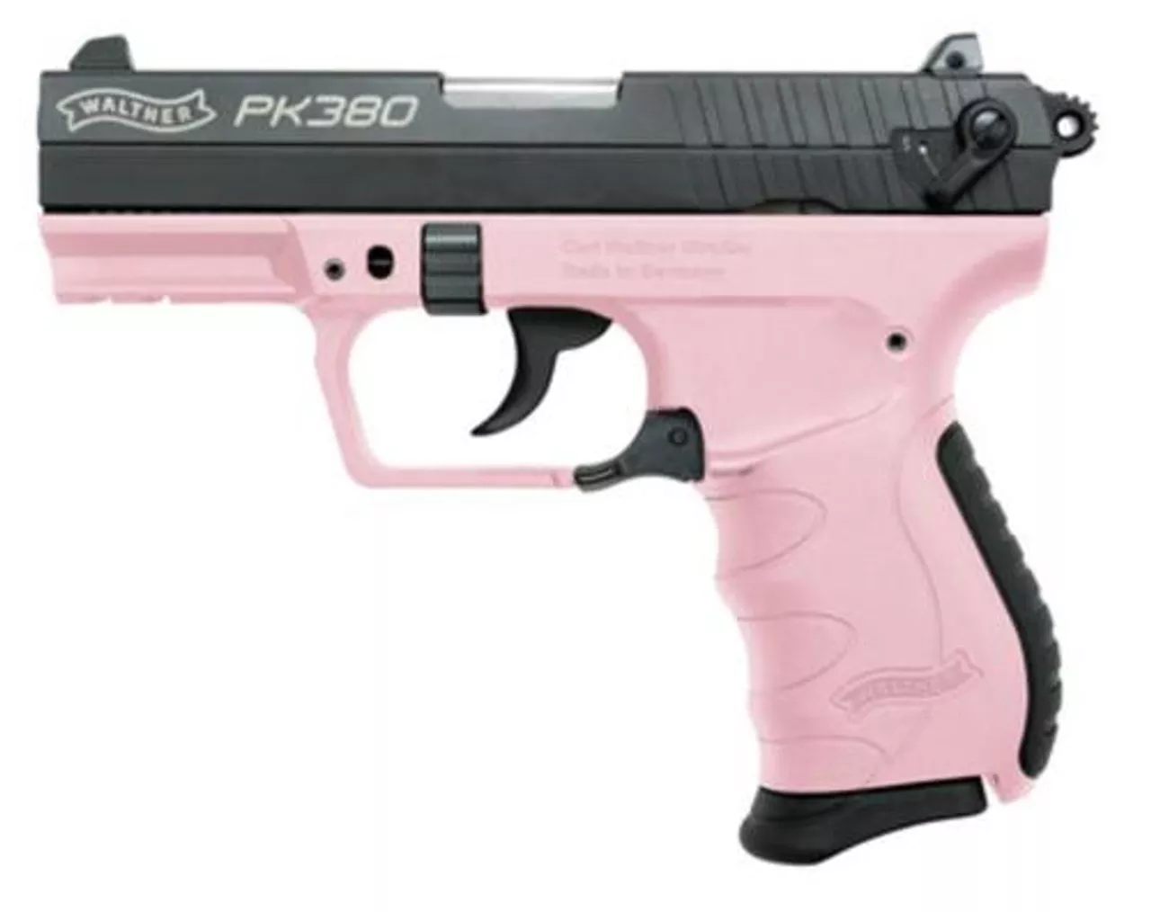 Walther PK380 Pink Two Tone Finish, 3.6″ Barrel, 8 Rnd Mag